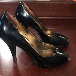 Marc Fisher peep toe pumps